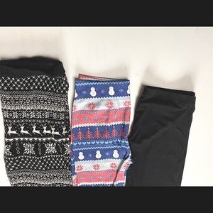 Women’s legging bundle.  3 pairs.